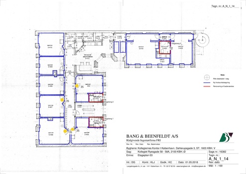 Overview one floor