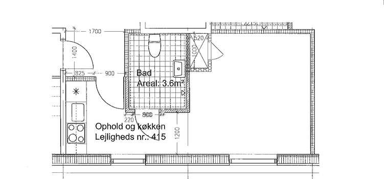 1-room apartment type 15