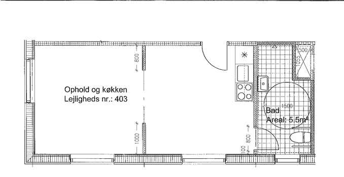 1-room apartment type 3