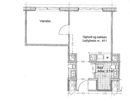 2-room apartment type 11