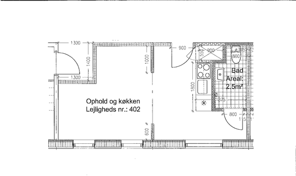 1-room apartment type 2